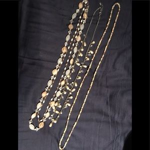 3 necklaces